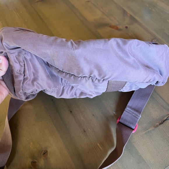 Reebok Mauve Pink Puffer Quilted Crossbody Bag Y2K - Picture 6 of 6